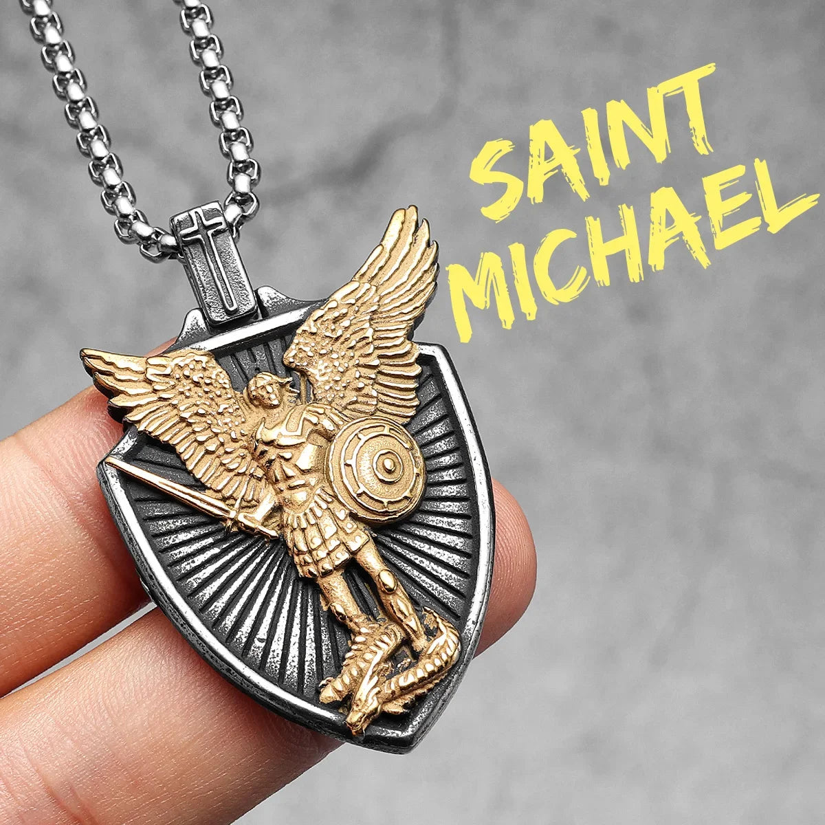 St Michael Archangel Necklace
